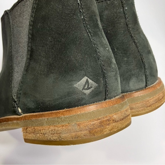 Sperry Seaport Daley pull on ankle boots black size 6 - Picture 5 of 9